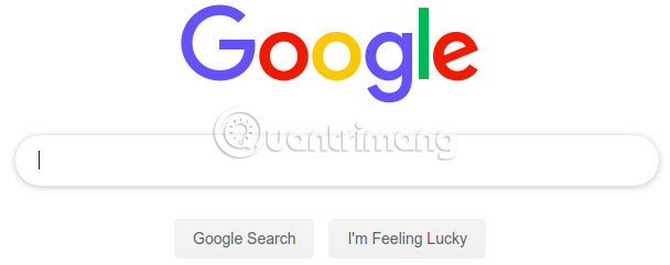Nhấp vào Google Search