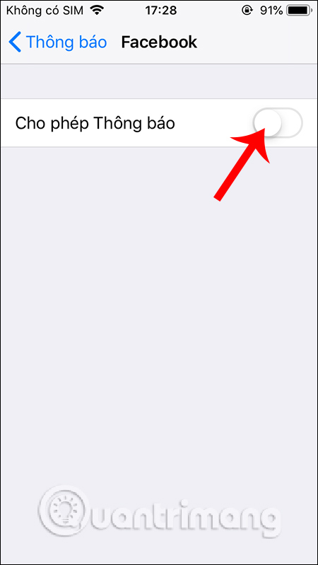 Ứng dụng & thông báo