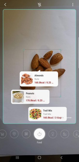 Bạn có thể tương tác với Bixby Vision theo nhiều cách khác nhau