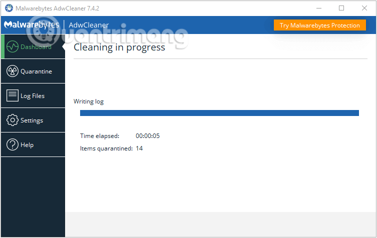 Thông báo Restart máy tính