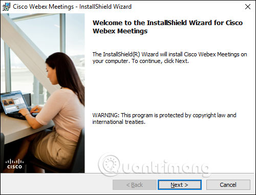 Webex Meet trên máy tính 