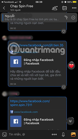 link group chạy spin zalo