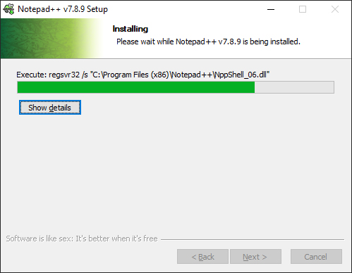 Tải công cụ Notepad++