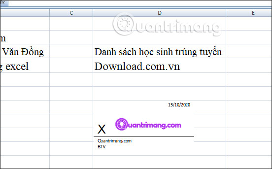 Hình ảnh trong chữ ký 