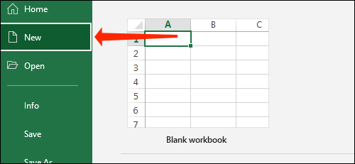 Mở file Excel