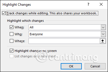 Kích hoạt tính năng