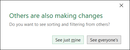 Tùy chọn xem chỉnh sửa