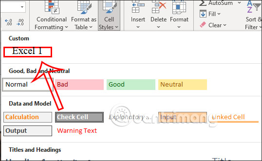 Hiện viền ô đã hợp nhất Excel