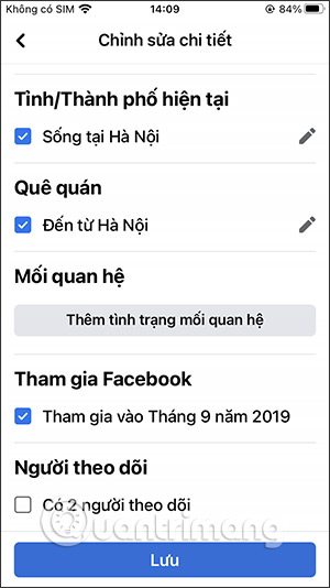 Người theo dõi Facebook