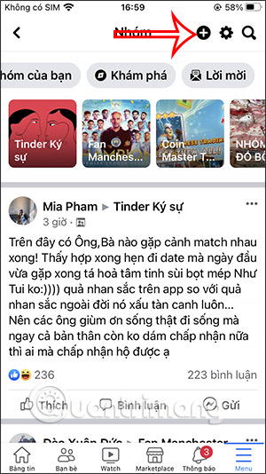 Cách tạo nhóm trên Facebook điện thoại, máy tính - Ảnh minh hoạ 2