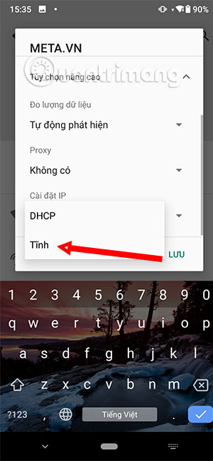 cach doi ip android